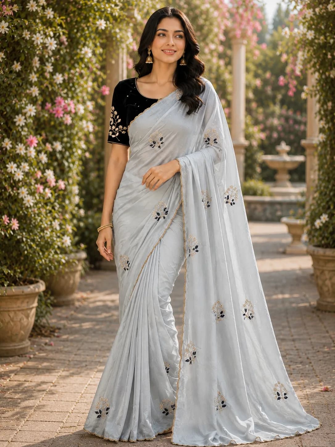 Soft Rangoli Silk Saree — image 2