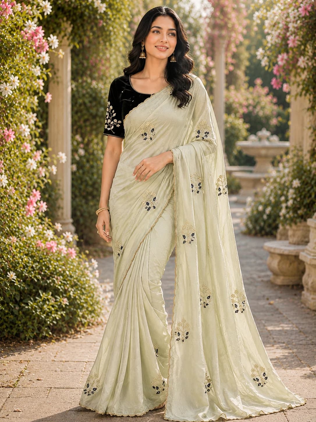 Soft Rangoli Silk Saree — image 2